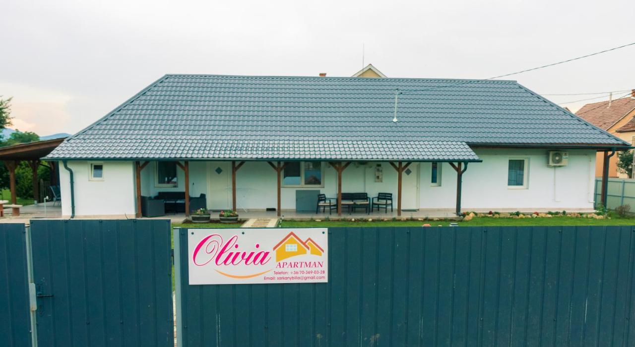 Olivia Apartman Lägenhet Sárospatak Exteriör bild